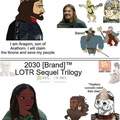 How LOTR sequel/remake will look like