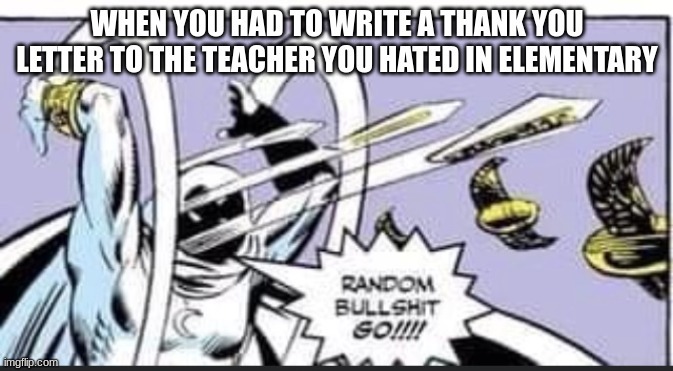 It was always the math teachers - meme