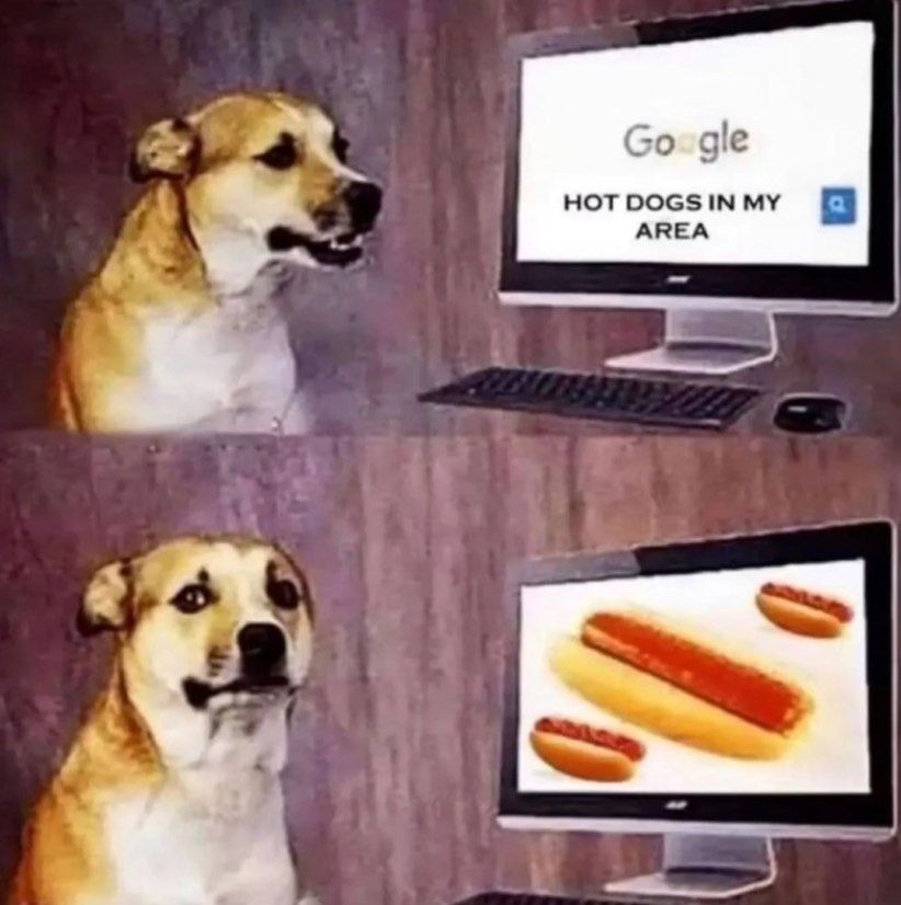 hot dogs - meme