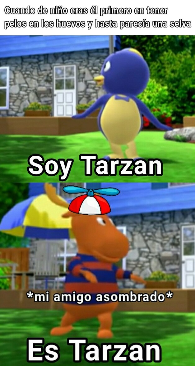 El Tarzan - meme