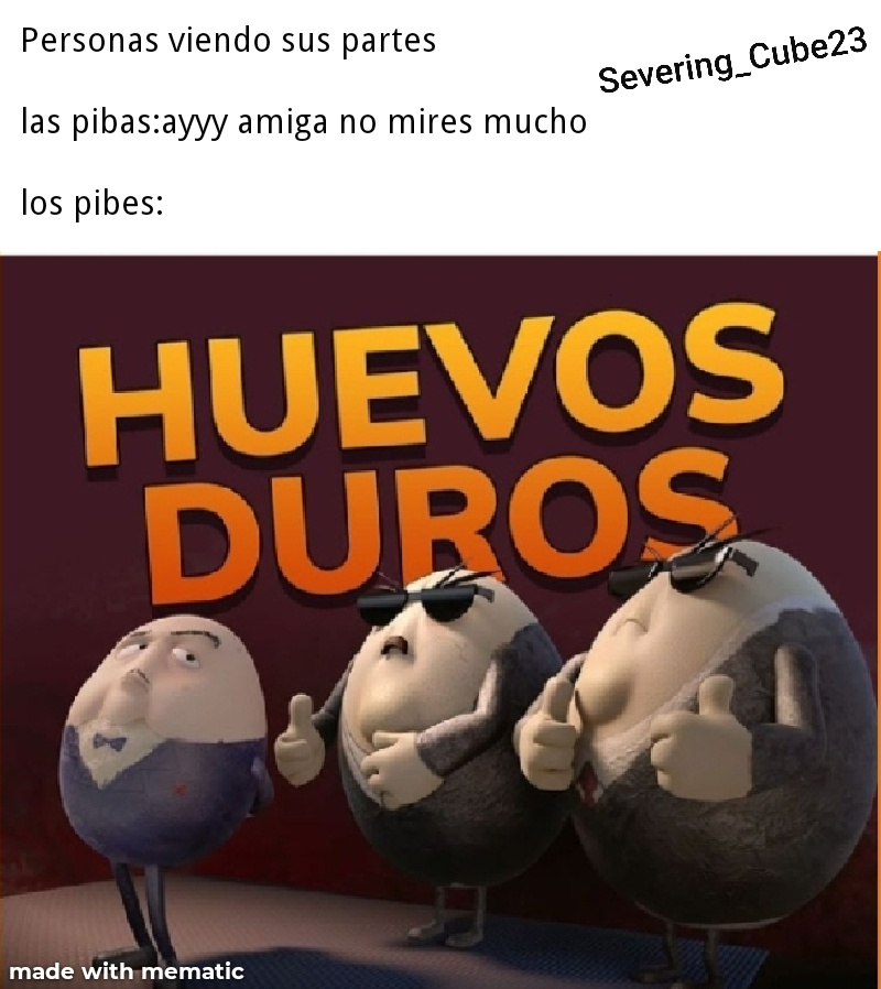 Huevos Duros - meme