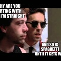 Ma's spaghetti ...
