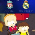 Meme del Liverpool vs Real madrid