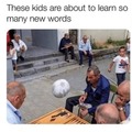 Kids learn new words