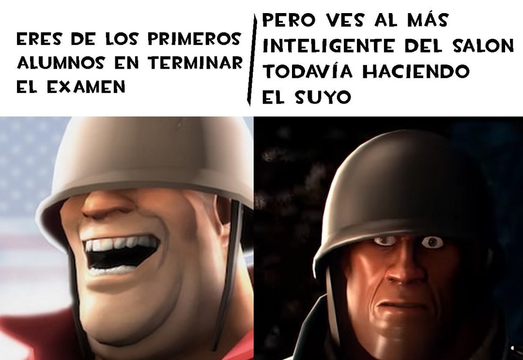 Primerito en terminar - meme