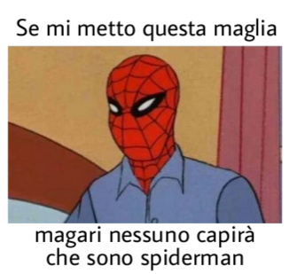 che belli i meme su spiderman