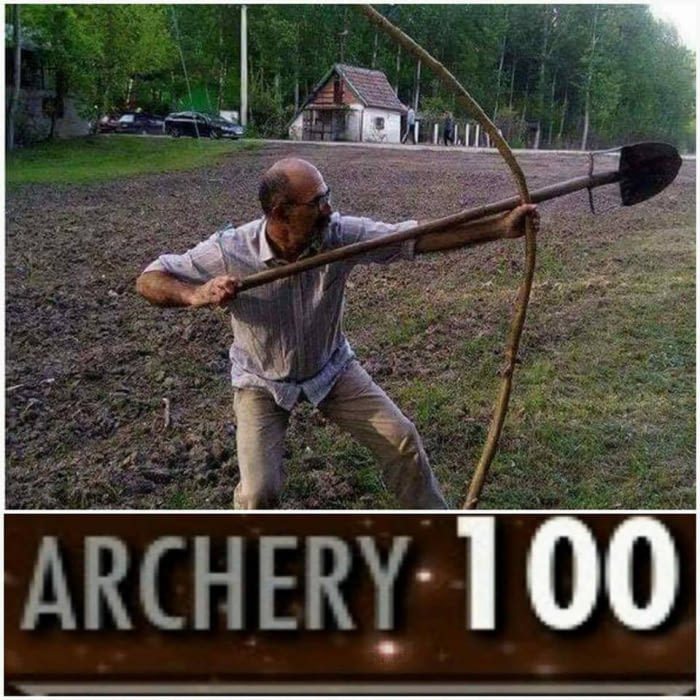 Archery after patch. 