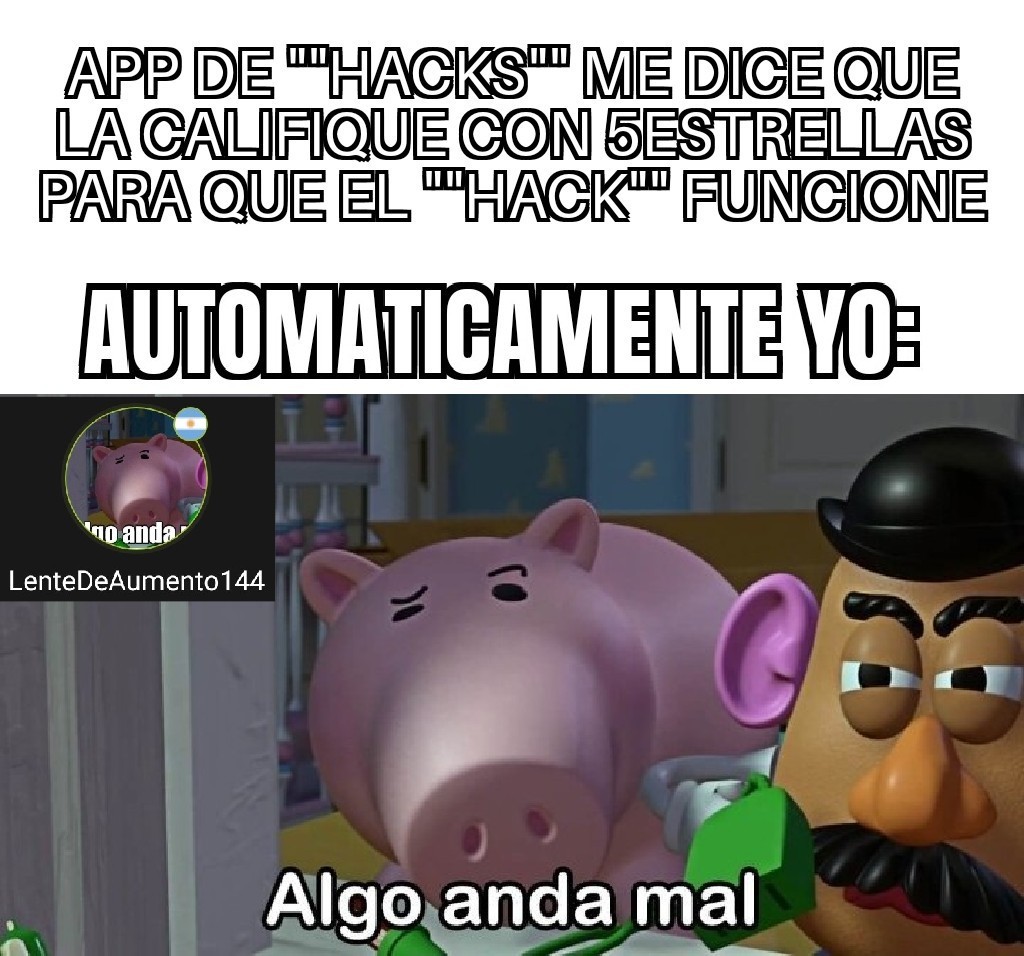 """HACKS""" - meme