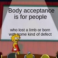 Body acceptance