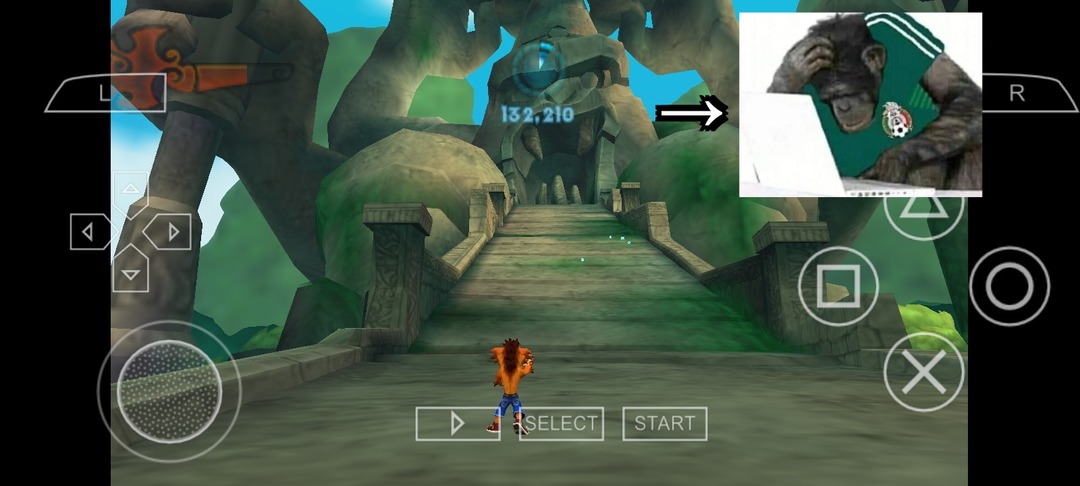 Crash of the Titans haciendo referencia a los mexicanos LOL - meme