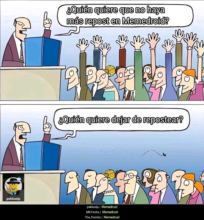 Sigan la cadena - meme