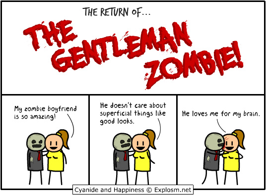 The gentleman zombie - meme