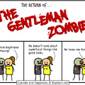 The gentleman zombie