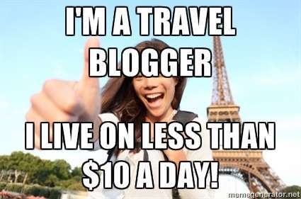 Blogger life - meme