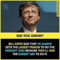 What Bill Gates says about lazy people