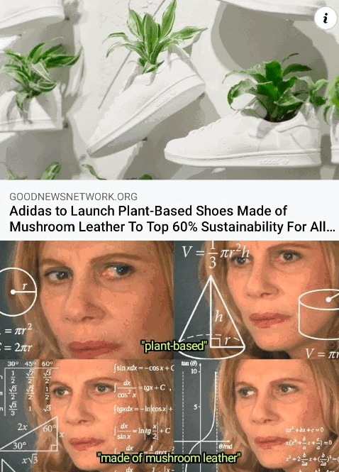 Fungi aren't plants - meme