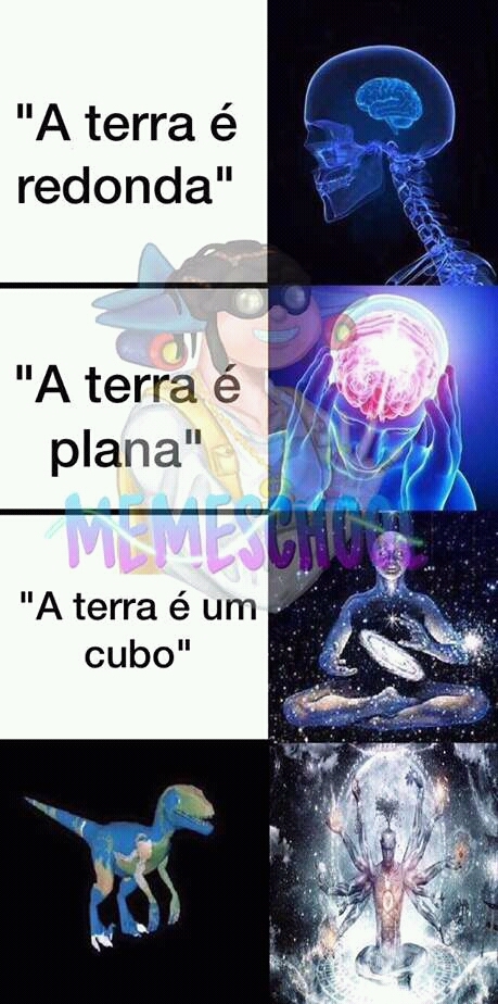 A terra é um cu - meme