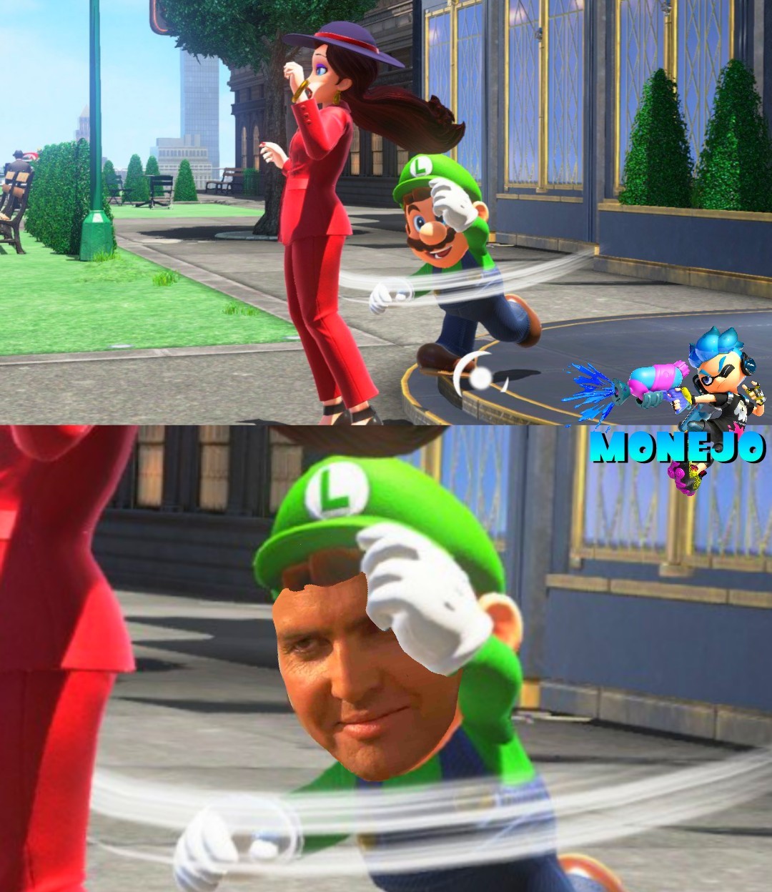 Mario verde - meme