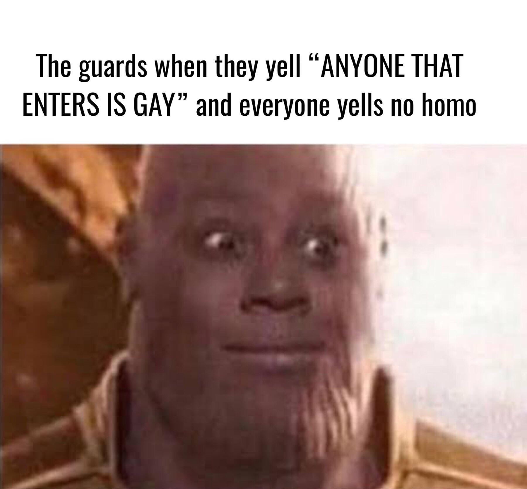 No homo - meme
