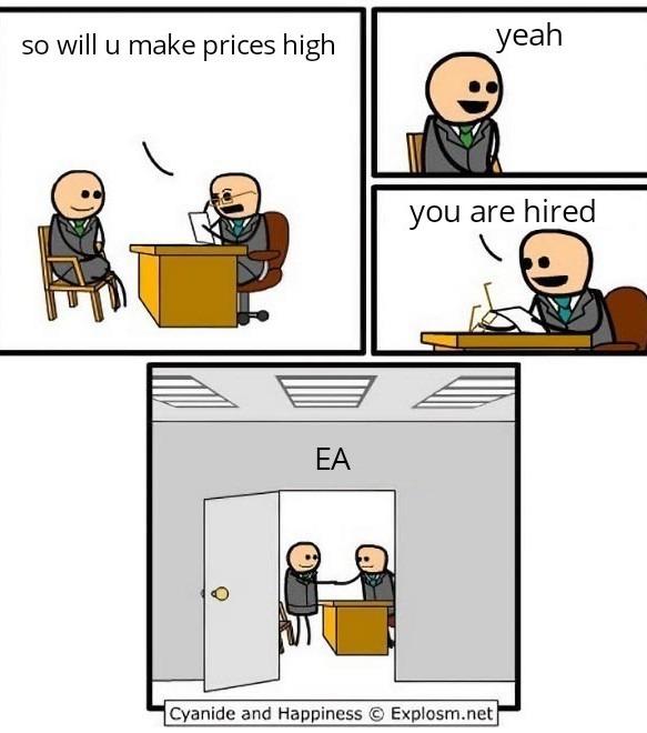 EA it's in the game - meme