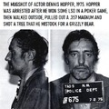 Dennis Hopper arrested at Taos NM (1975)