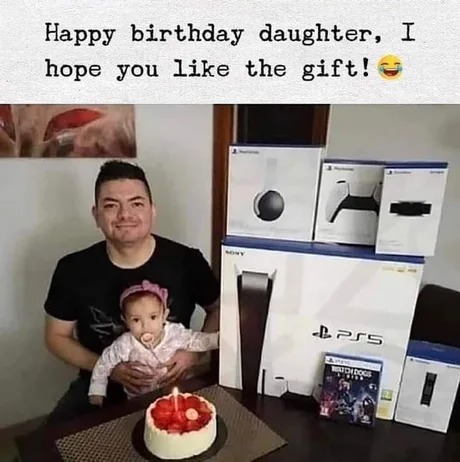 Happy birthday daughter meme