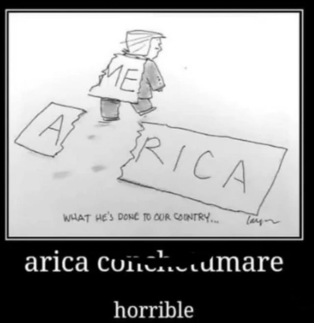 America convirtiendose en africa? - meme
