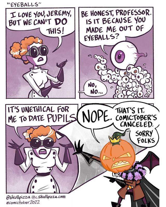 Spooky month is canceled - meme