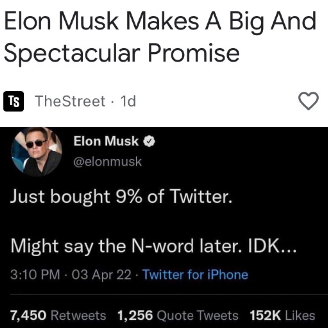 Rare Elon W - meme