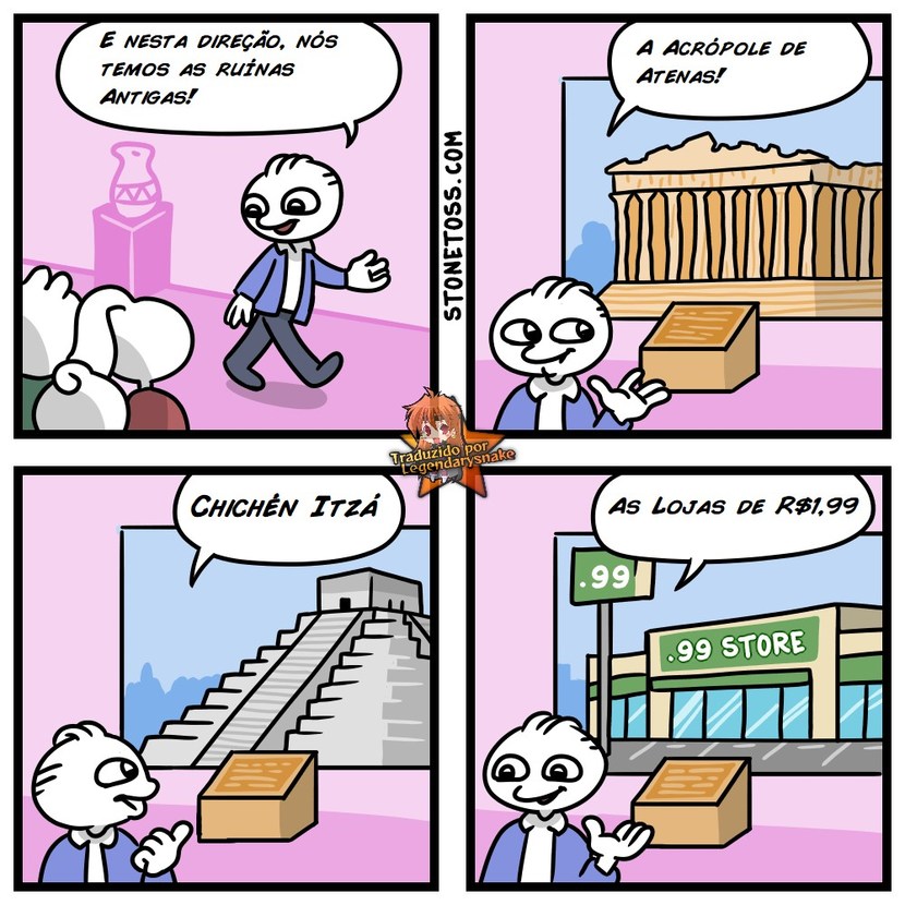 As lojinhas de 1,99 - meme