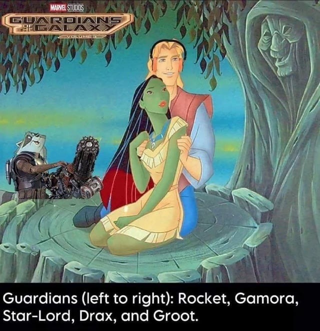 Guardians lineup looking like ultimate squad goals - meme