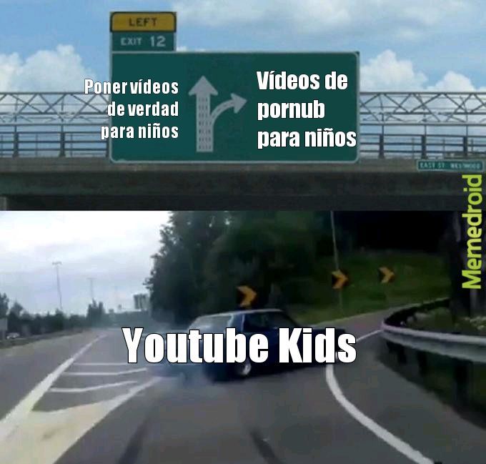 Pornub 2.0 = Youtube Kids - meme