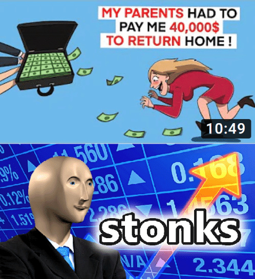 Here comes the money - meme