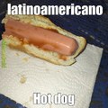 Hot dog latinoamericano