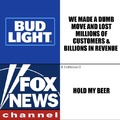 Fox News, the next one to lose millions of customers