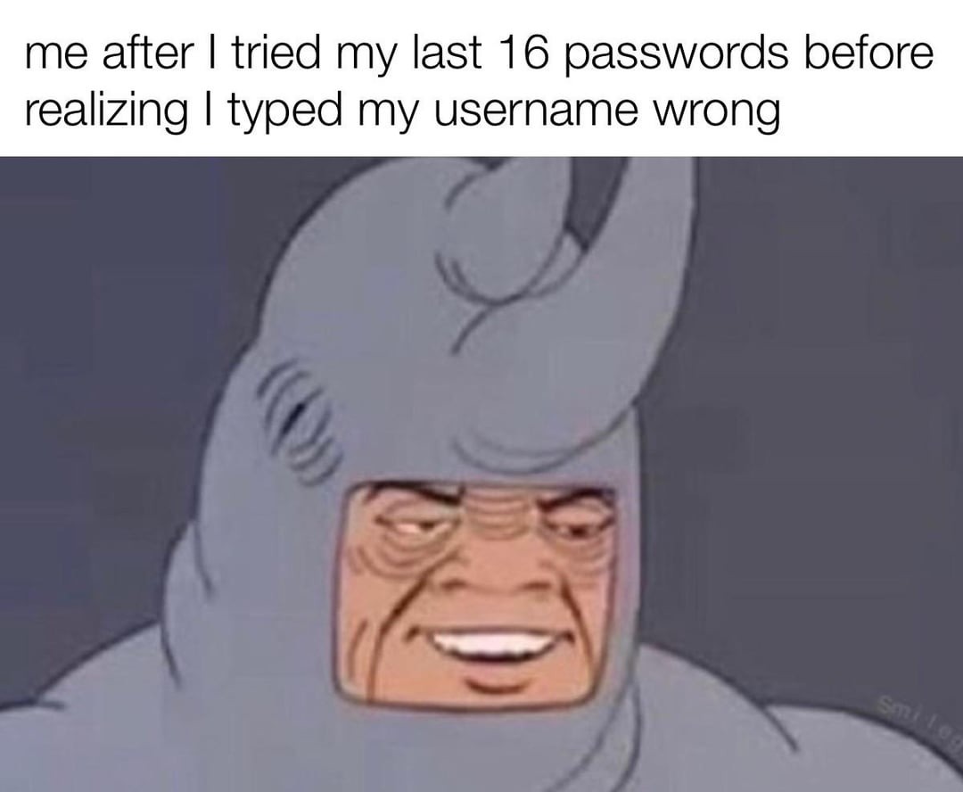 passwords - meme