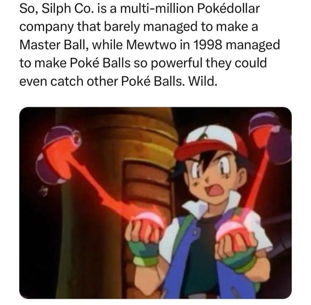 Step up your game silph! - meme