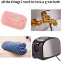 toaster bath