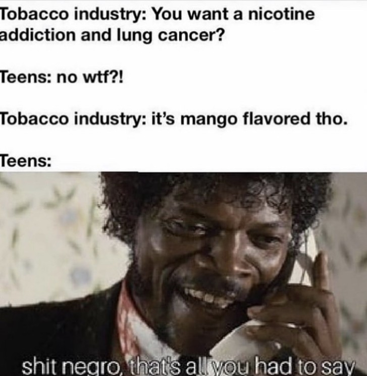 Am I the only one who smokes anymore? - meme