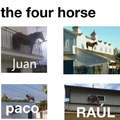 The four horses