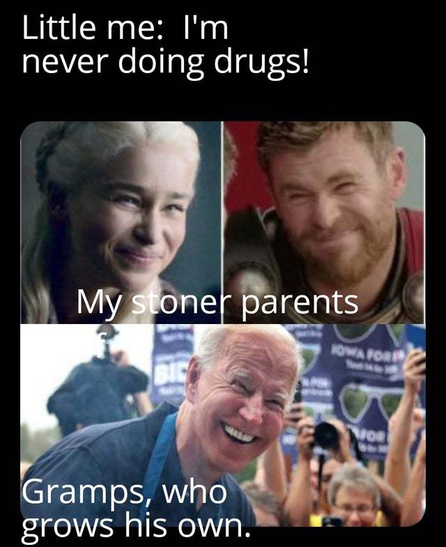 I'm never doing drugs! - meme
