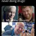 I'm never doing drugs!