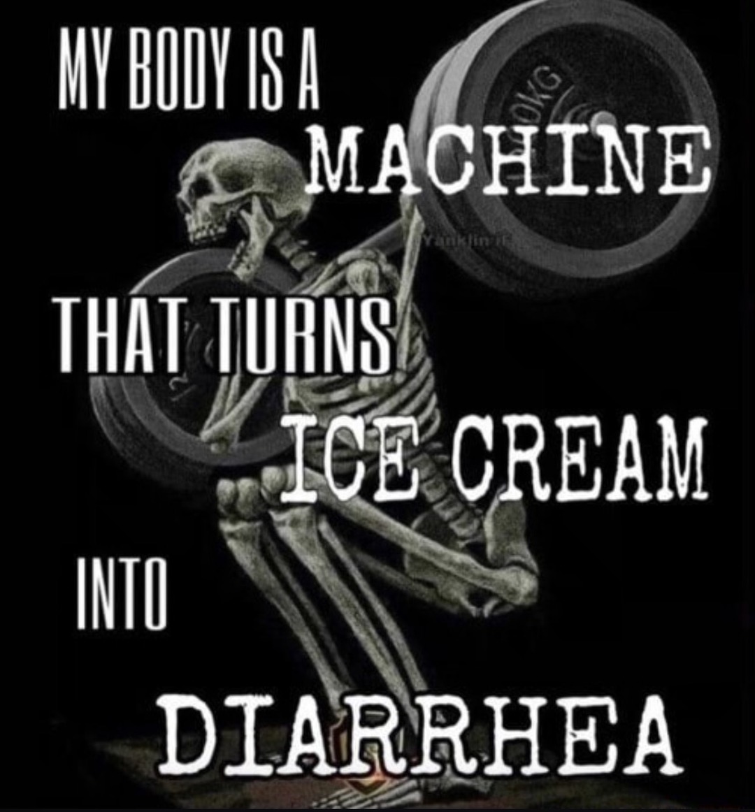 The ice cream diet - meme