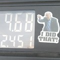 New stickers showing up in my town on the gas pumps