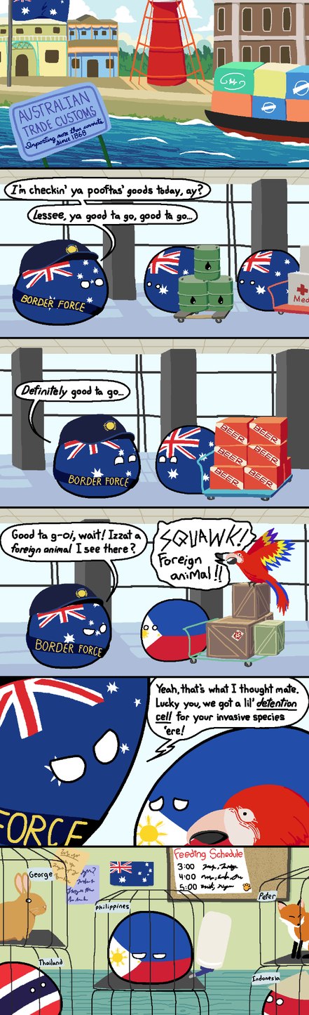Australian Border - meme