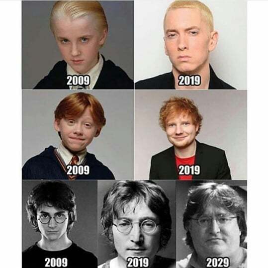 Harry Potter avant vs après
