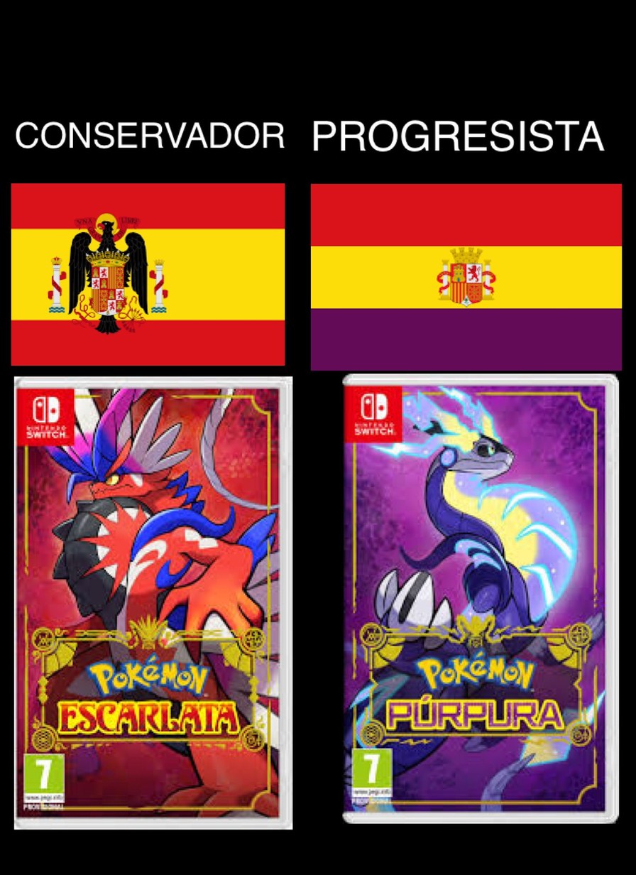 Pokemon Guerra Civil Española - meme