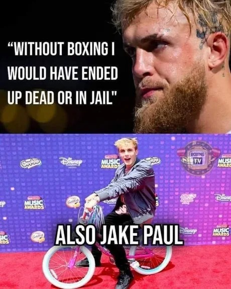 Jake Paul quotes - meme