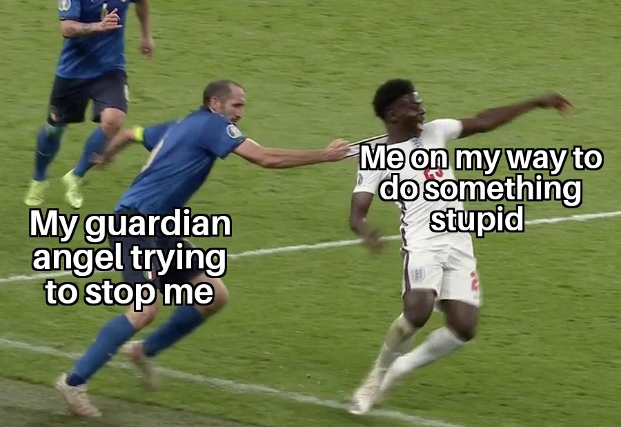 He's tired - meme