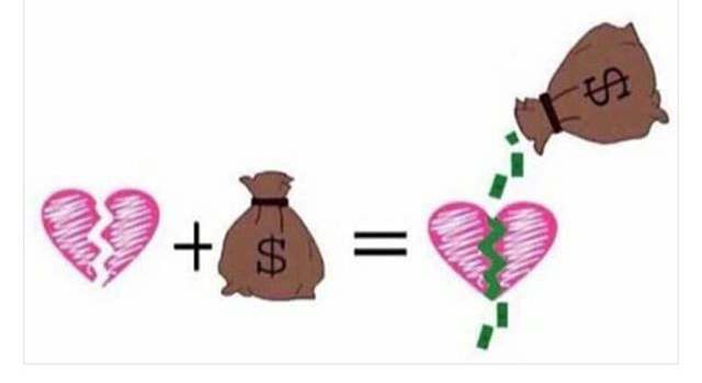 True Story ( amour ou argent tel est la question ) - meme
